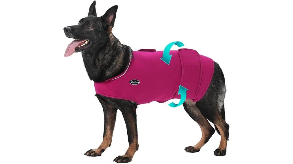 dog calming anxiety vest
