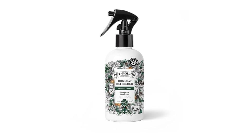 dog coat deodorizer spray