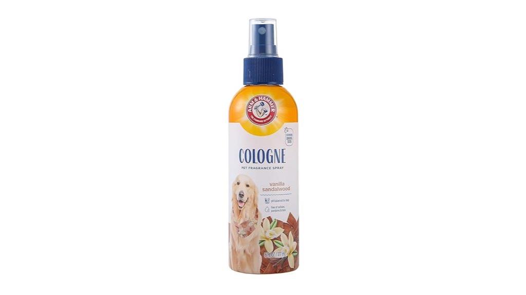 dog cologne with baking soda