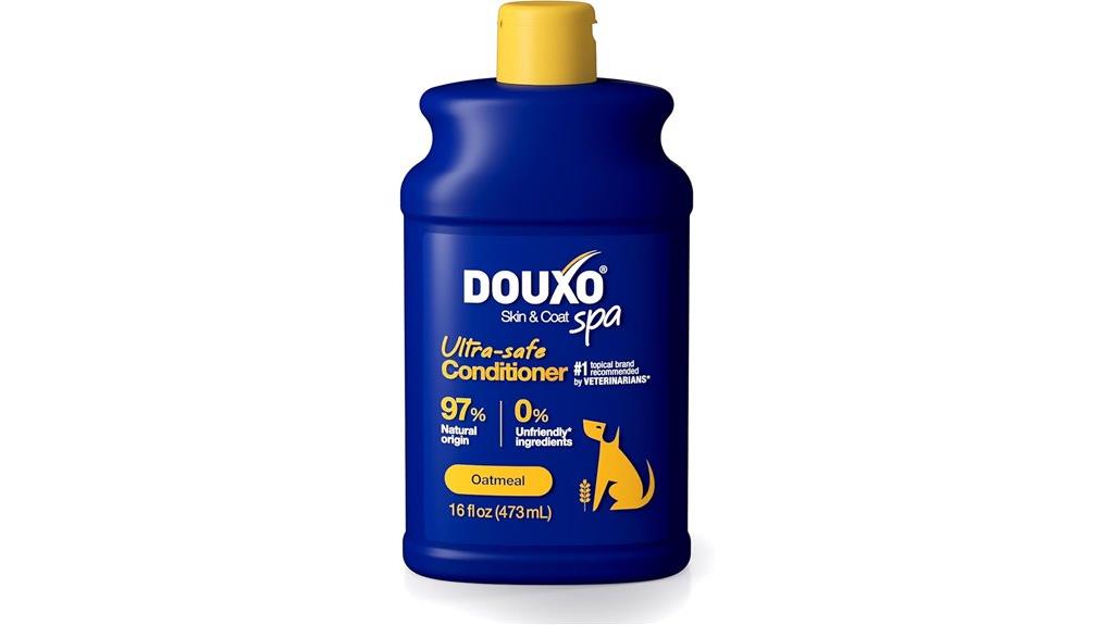dog conditioner with oatmeal
