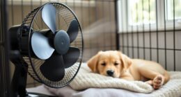 dog crate cooling fans