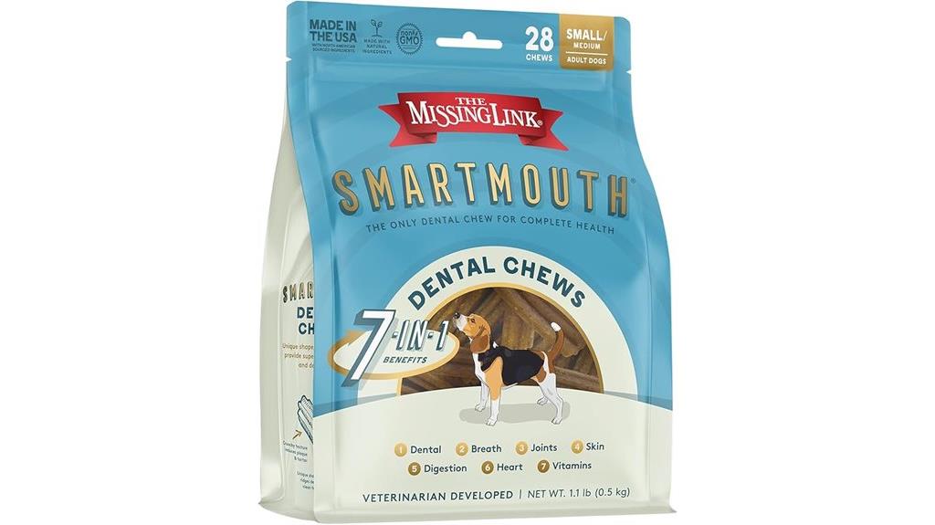 dog dental chew treats