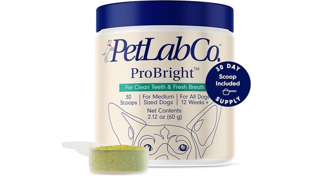 dog dental health powder