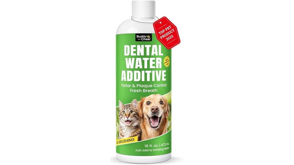 dog dental water additive
