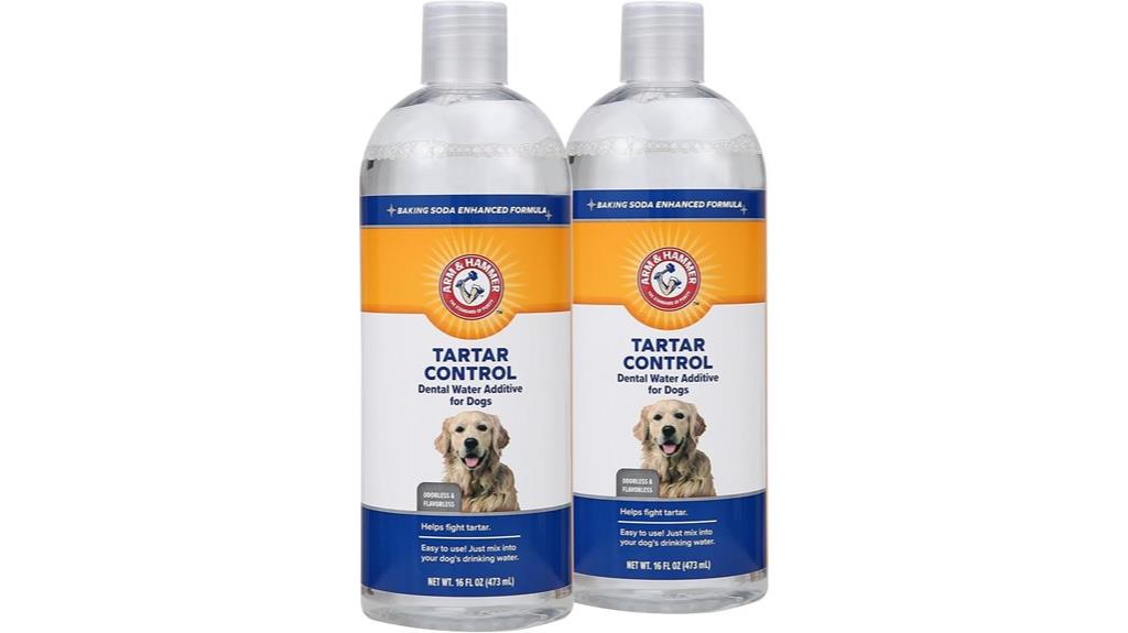 dog dental water additive
