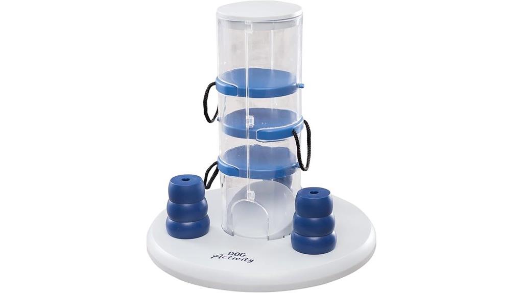 dog enrichment gambling tower