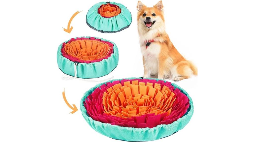 dog enrichment sensory mat