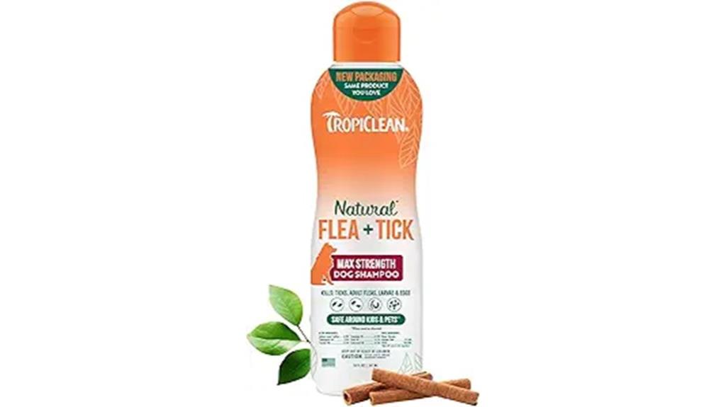 dog flea tick shampoo