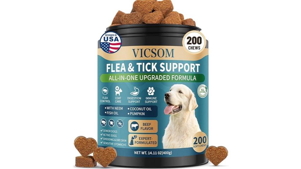 dog flea tick treats