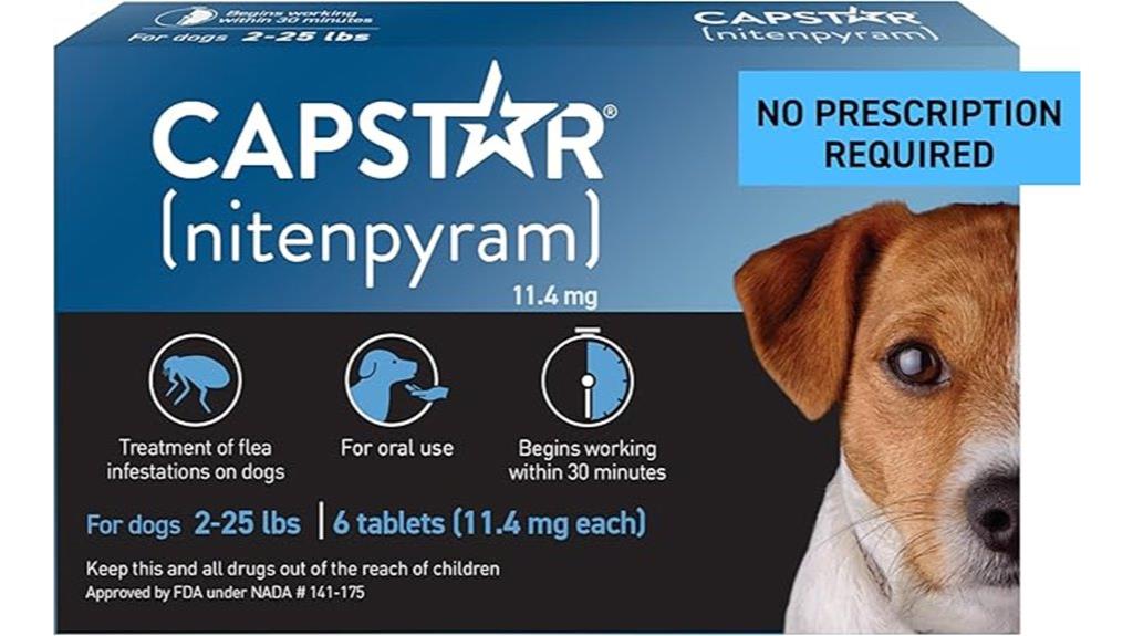 dog flea treatment tablets