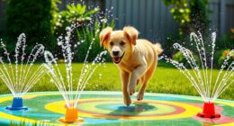 dog friendly sprinkler pad options