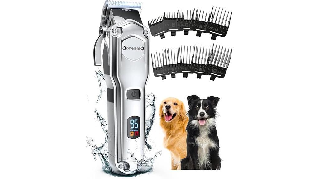 dog grooming clipper silver