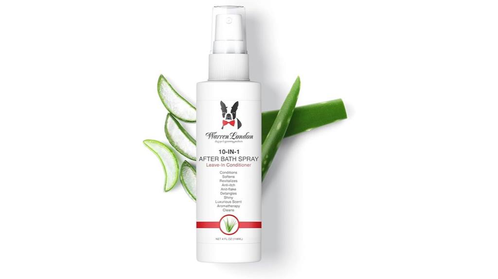dog grooming multi spray