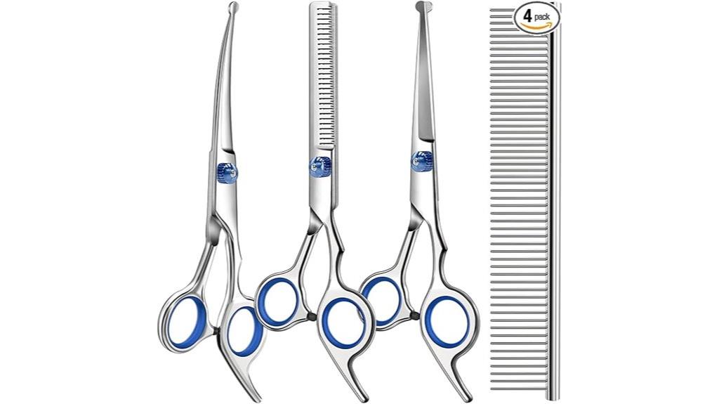 dog grooming scissors kit