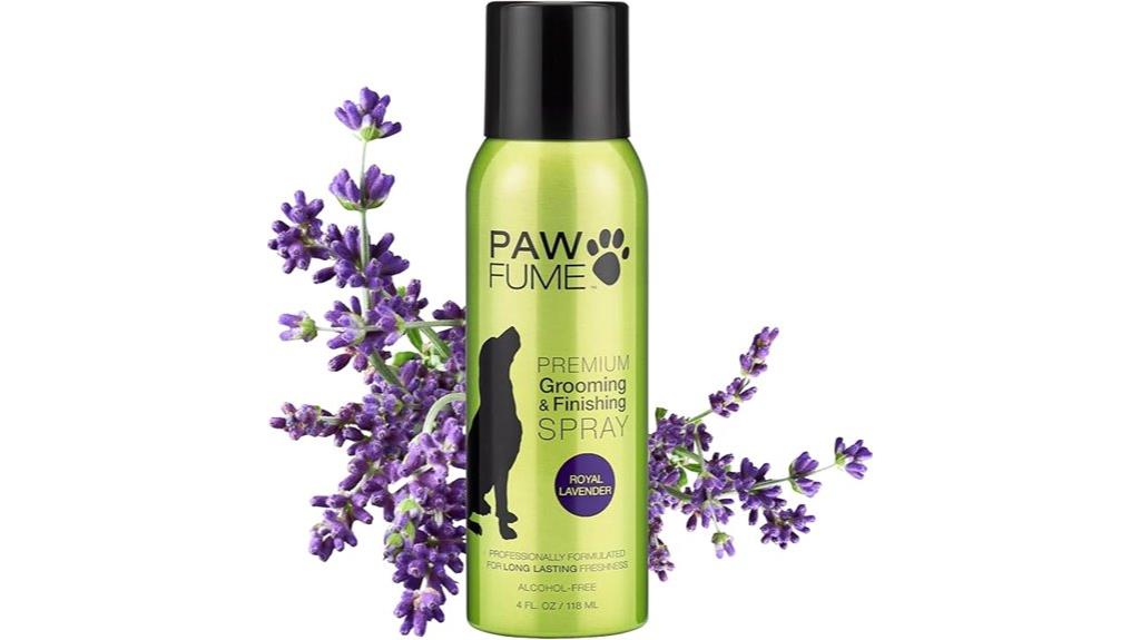 dog grooming spray lavender