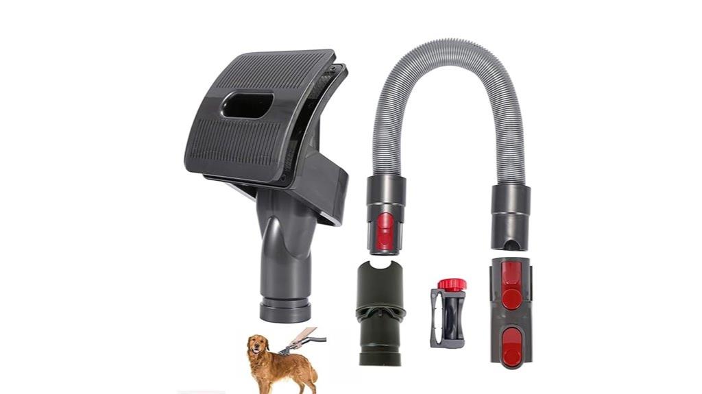 dog grooming vacuum attachment