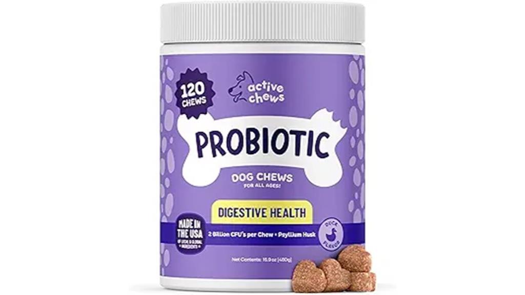 dog health probiotic supplement