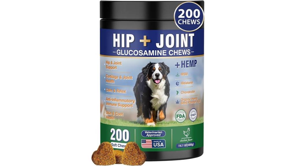 dog hip joint chews