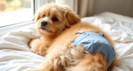 dog incontinence diaper options