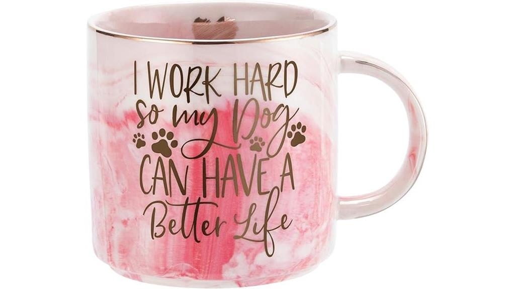 dog mom coffee mug