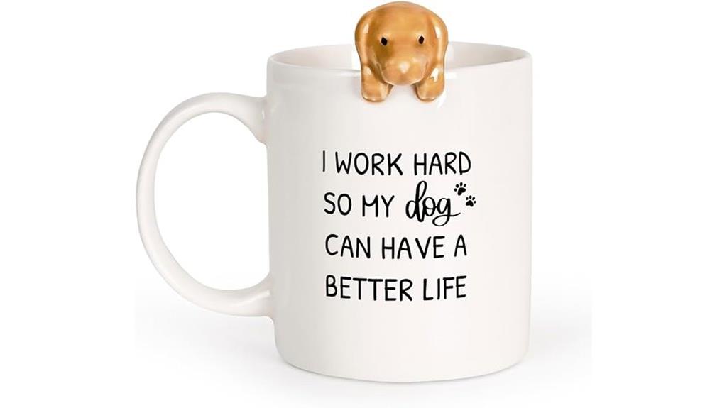 dog mom coffee mug