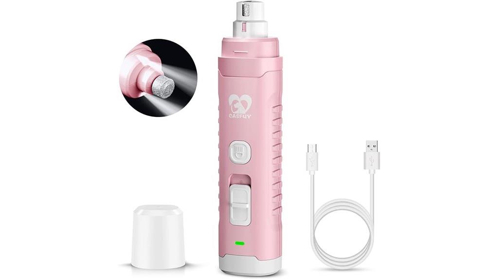 dog nail grinder with lights