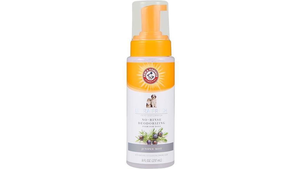 dog odor eliminating foam