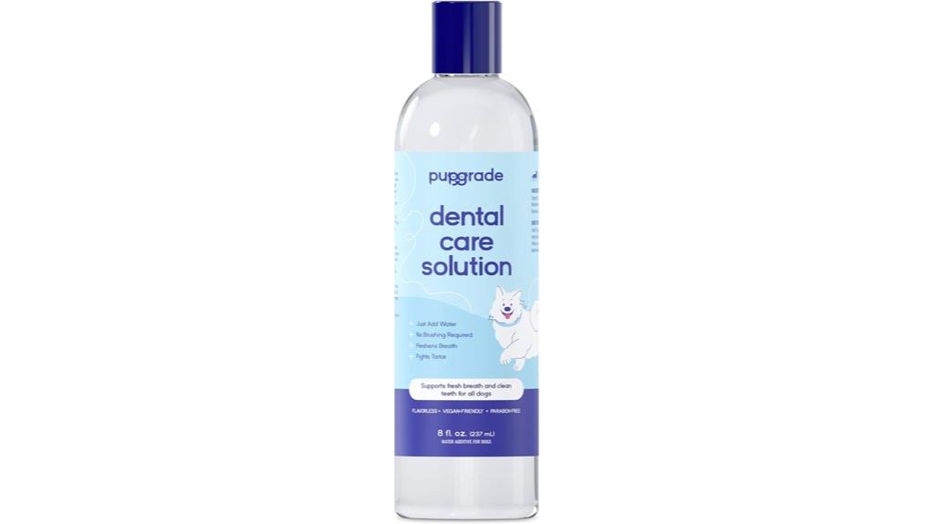 dog oral health water additive