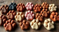 dog paw print kit options