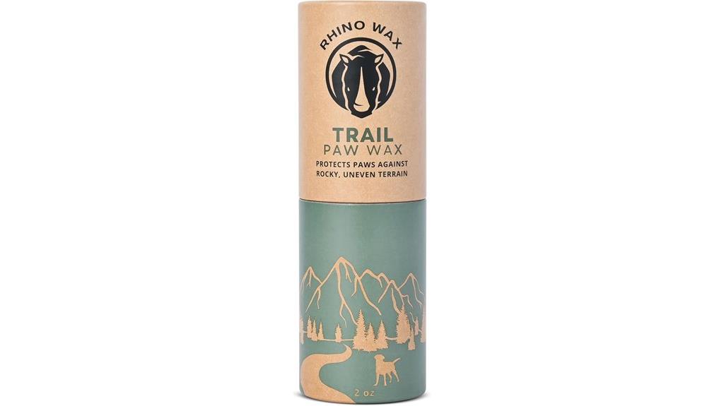 dog paw wax container