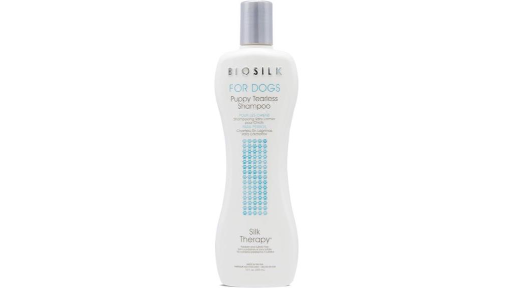 dog puppy tearless shampoo