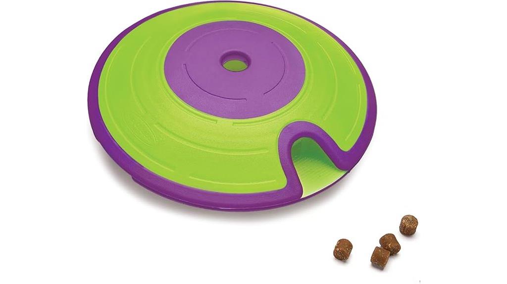 dog puzzle toy green