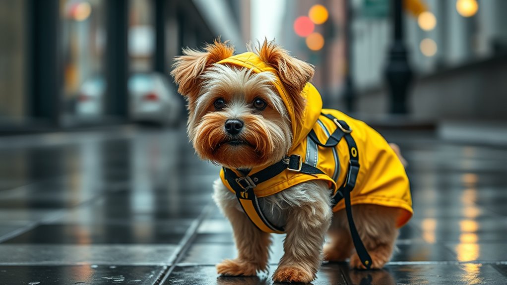 dog raincoat selection tips