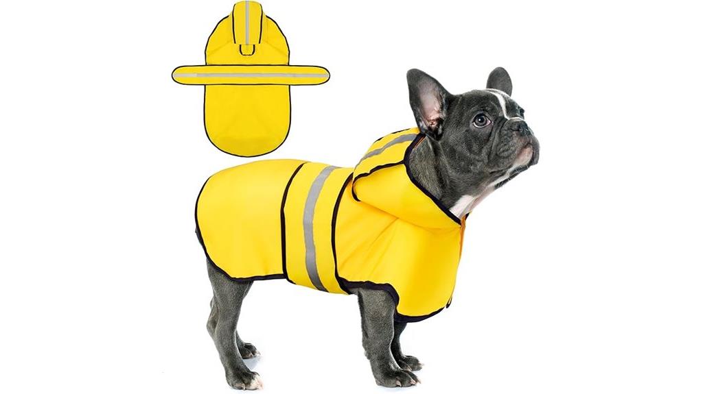 dog raincoat with hood