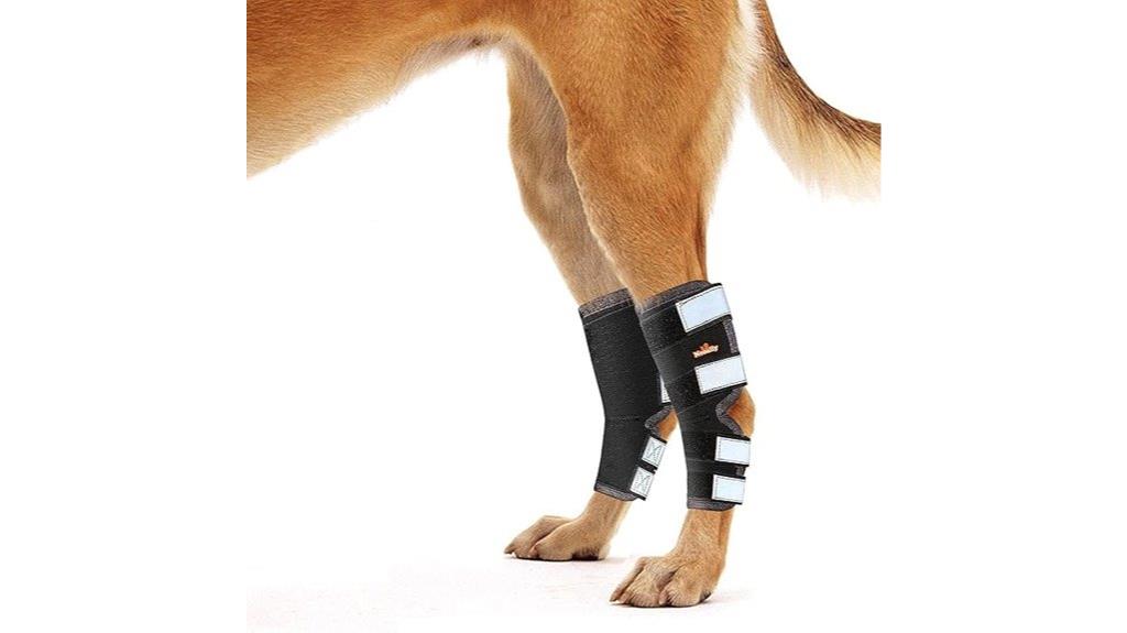 dog rear leg brace