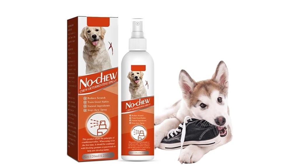 dog s anti chew spray