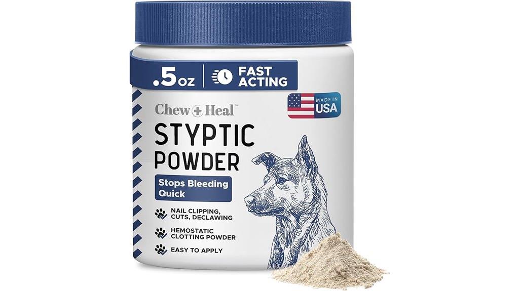 dog s styptic powder remedy