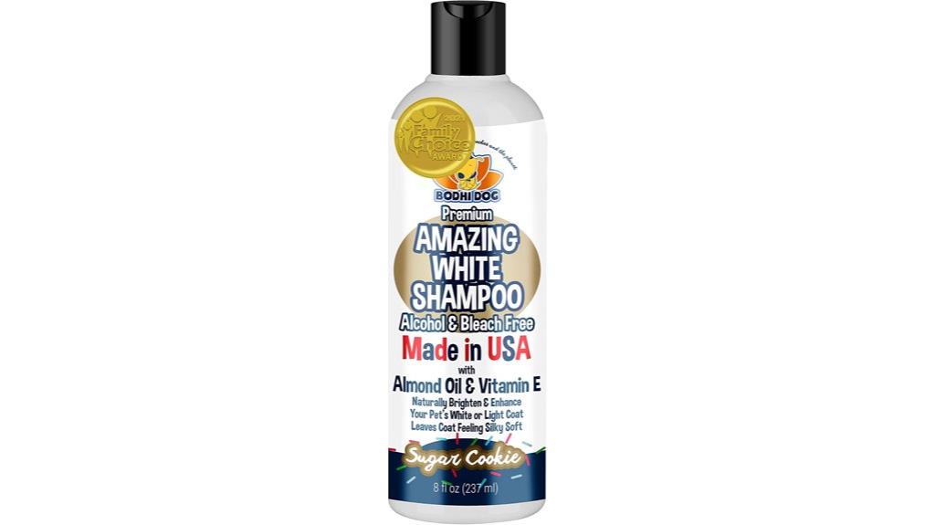 dog s white shampoo