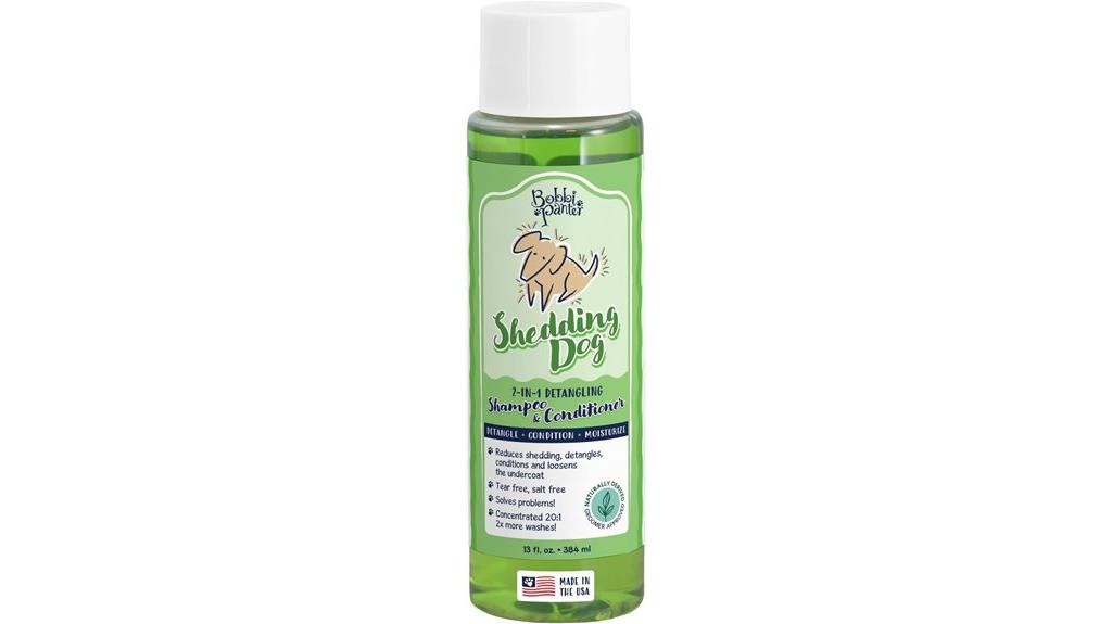 dog shampoo and conditioner