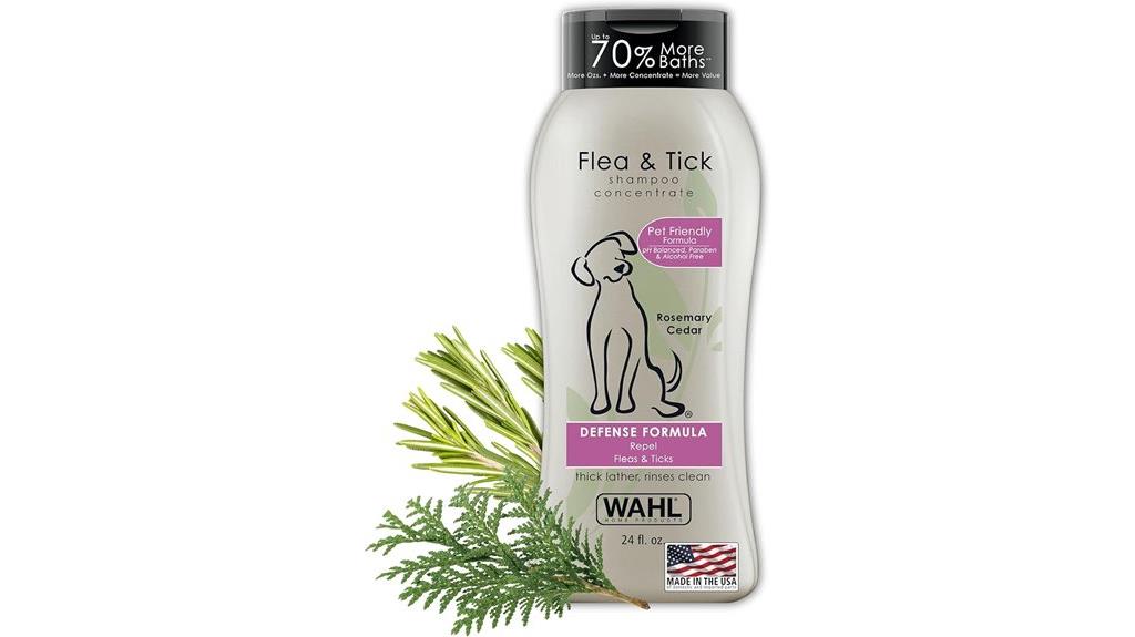 dog shampoo with rosemary