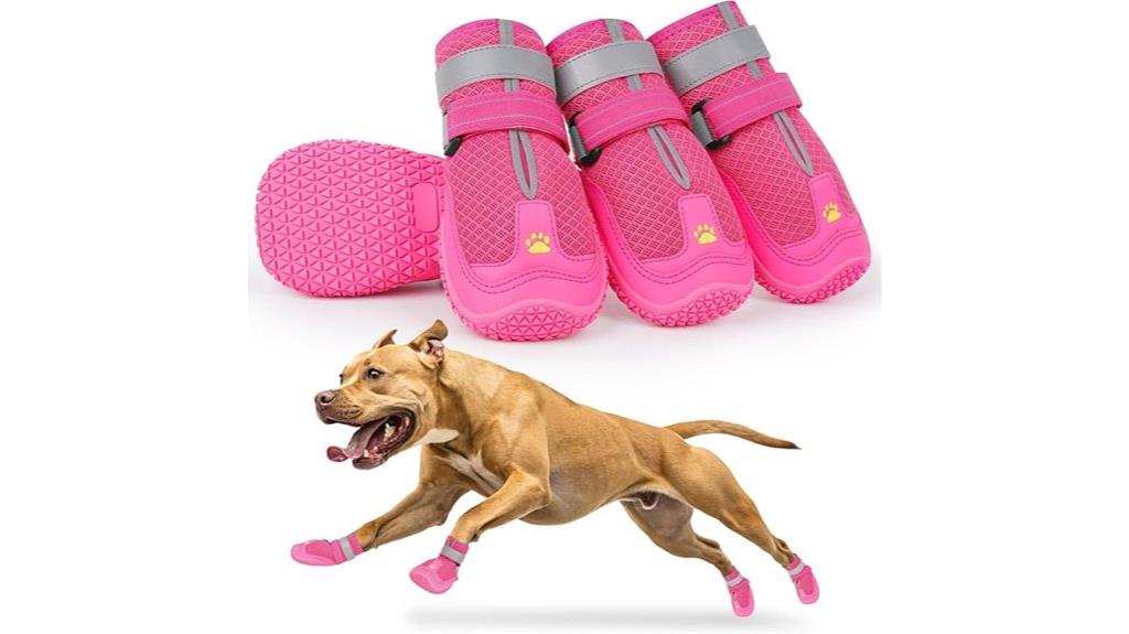 dog shoe sizes medium large