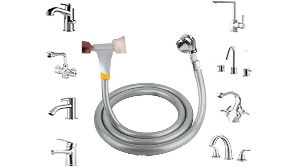 dog shower hose adapter
