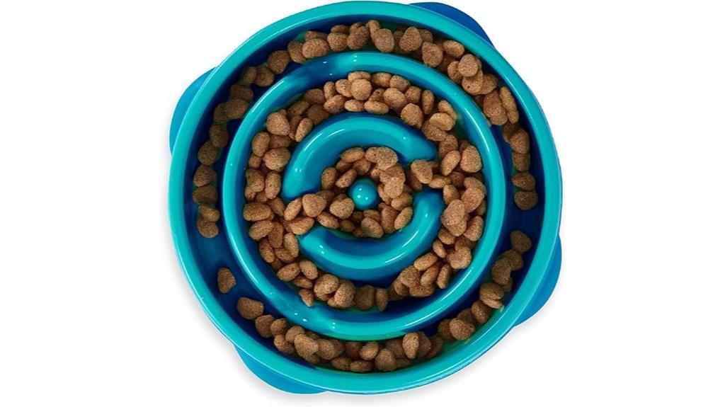 dog slow feeder bowl
