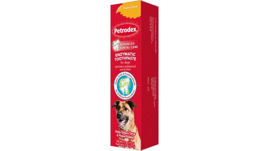 dog specific dental toothpaste