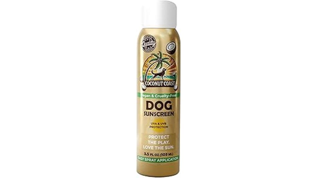 dog spf 30 with vitamin e