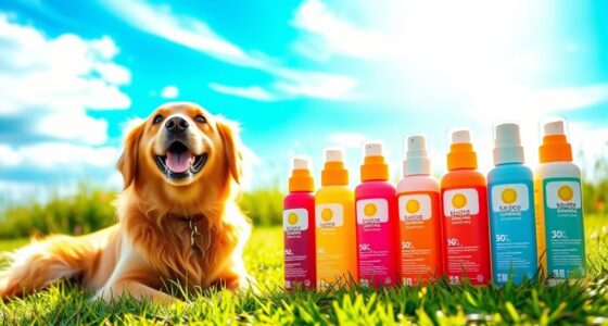 dog sunscreen spray options