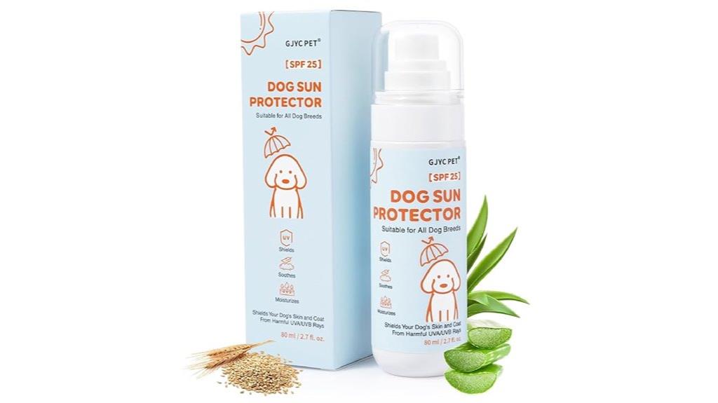 dog sunscreen spray spf25