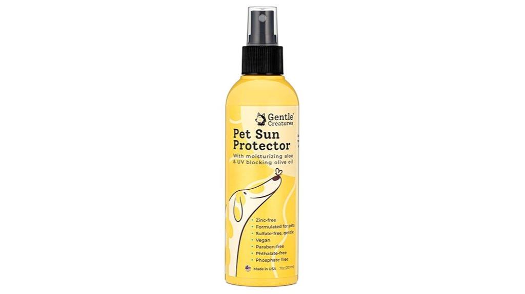 dog sunscreen with vitamins