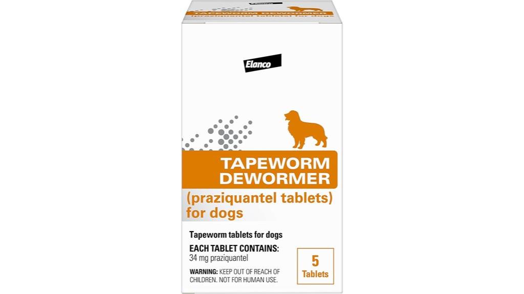 dog tapeworm treatment tablets