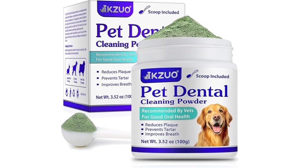 dog teeth cleaning powder